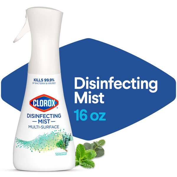 Clorox Disinfecting Mist, Eucalyptus Peppermint, Sanitizing