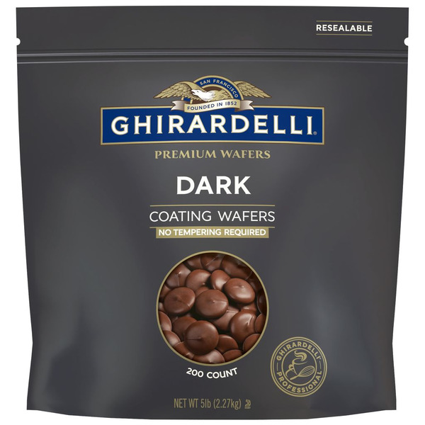 Ghirardelli - Dark Coating Wafers - 5lb
