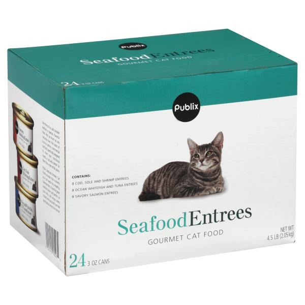 Publix Publix Gourmet Seafood Entrees Cat Food SameDay Delivery or