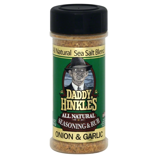 Daddy Hinkle's Seasoning & Rub, Onion & Garlic (4.3 oz) Instacart