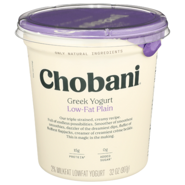 Chobani Low-Fat Plain Greek Yogurt