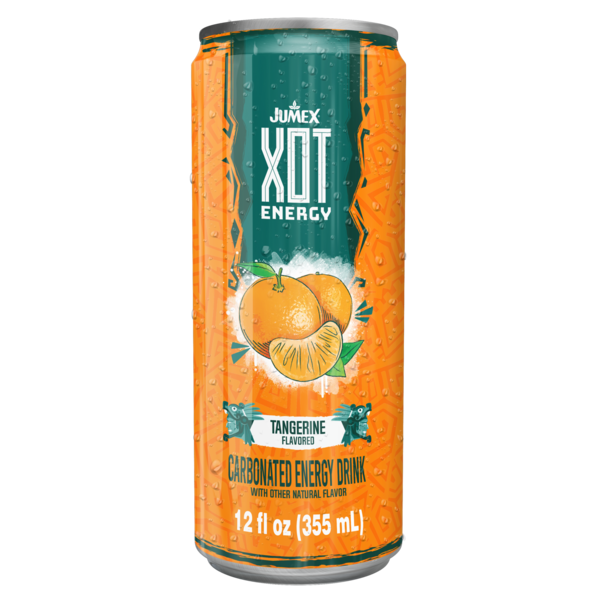 Jumex XOT Carbonated Energy Drink, Tangerine Flavor Same-Day