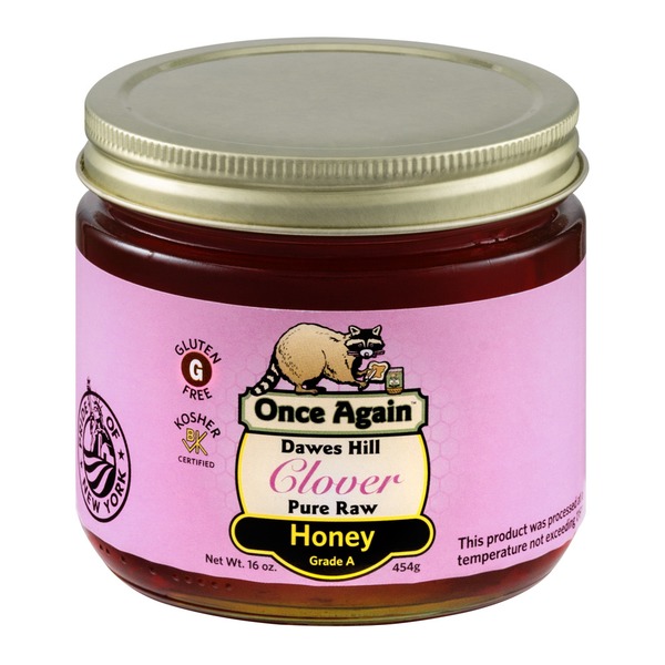 ONCE AGAIN Honey Dawes Hill Clover Pure Honey Same-Day Delivery or