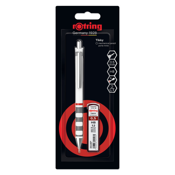 Rotring Tikky Mechanical Pencil - White