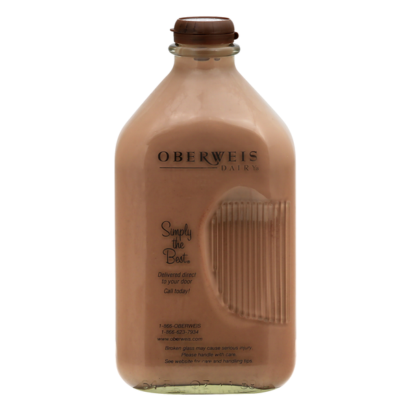 Oberweis Chocolate 2% Reduced Fat Milk Same-Day Delivery | County Market