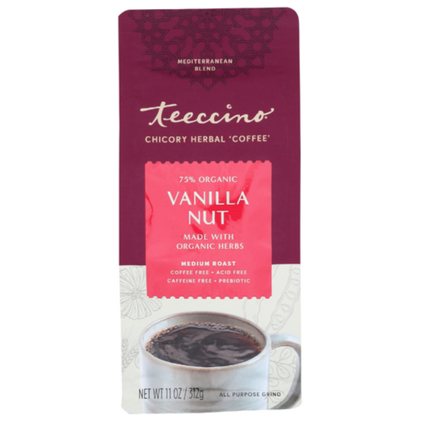 Teeccino Vanilla Nut Herbal Coffee Same-Day Delivery or Pickup