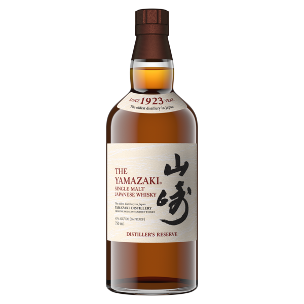 山崎SINGLE MALT JAPANESE WHISKY 750ml Yamazaki Distiller's Reserve Single Malt Japanese Whisky Same-Day