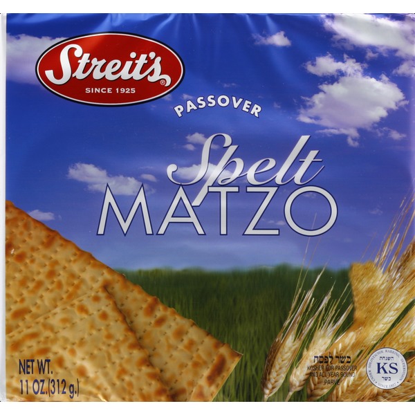 Streit's Matzo, Spelt, Passover (11 oz) Instacart