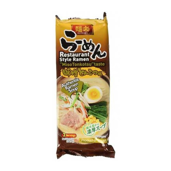 Menraku Ramen, Restaurant Style, MisoTonkotsu Taste Same-Day