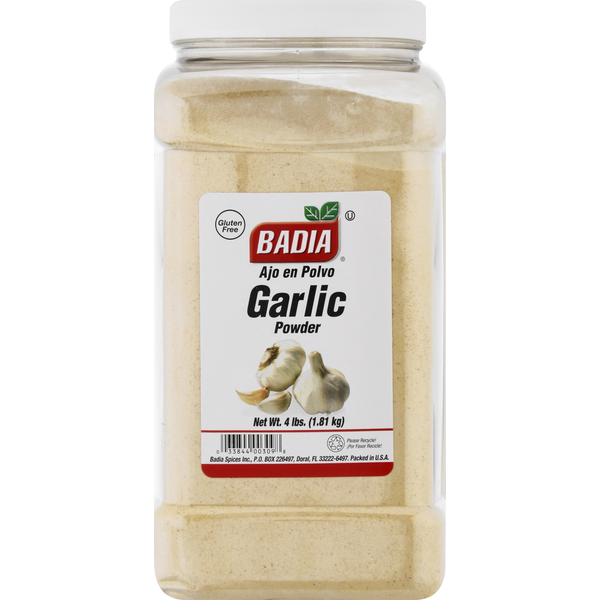 Badia Spices - Garlic Powder - 4lb Jar