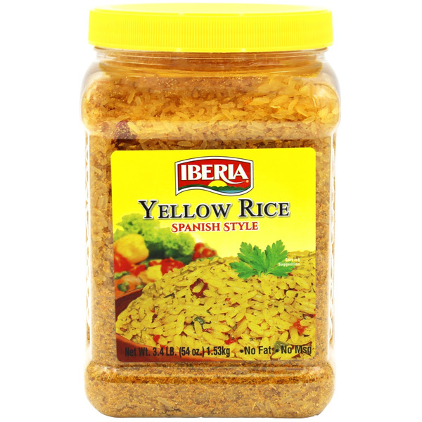 Iberia - Yellow Rice, Spanish Style, 3.4 lb