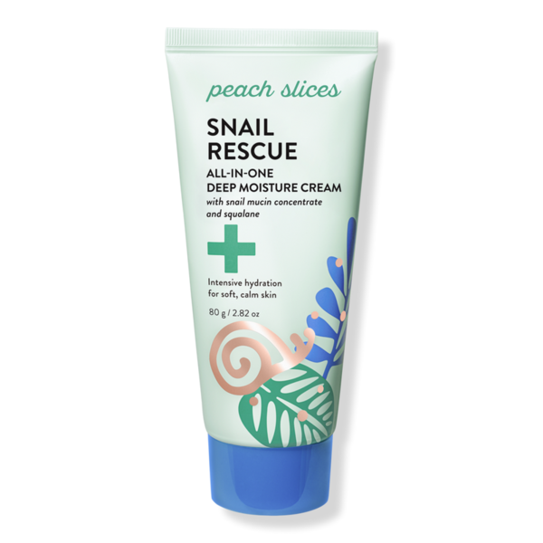 Peach Slices Snail Rescue All-In-One Deep Moisture Cream