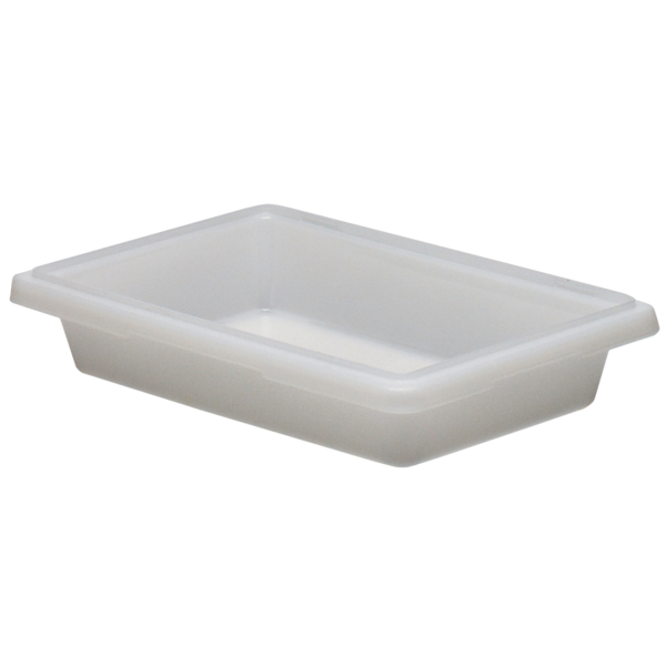 Cambro 12183P148 Food Storage Container 12" x 18" x 3-1/2" natural white
