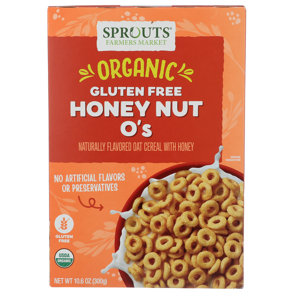 365 Organic Honey & Nut Morning O's Cereal - Whole Foods Market, 12.2 Oz