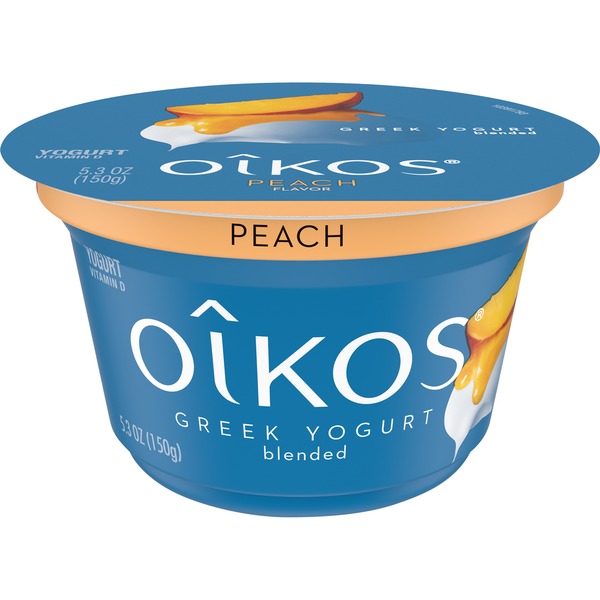 Oikos Traditional Blended Greek Yogurt Mayan Chocolate, Single Serve (5