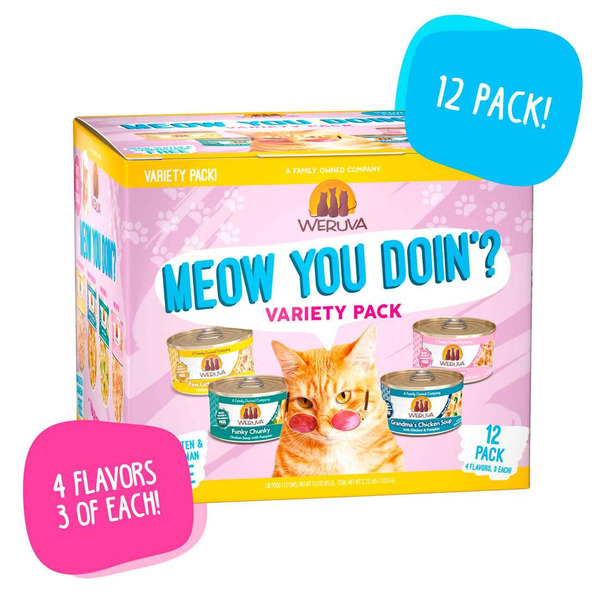 Weruva Classic Meow in Can Variety Pack