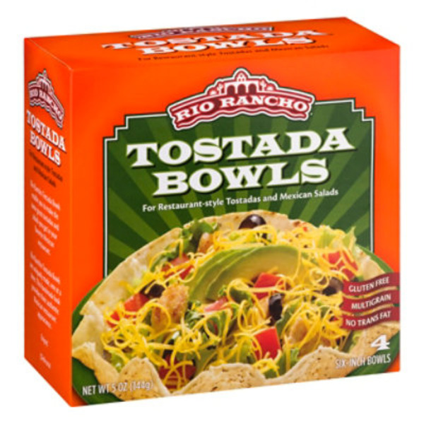 Rio Rancho Tostada Bowls, Six-Inch Bowls