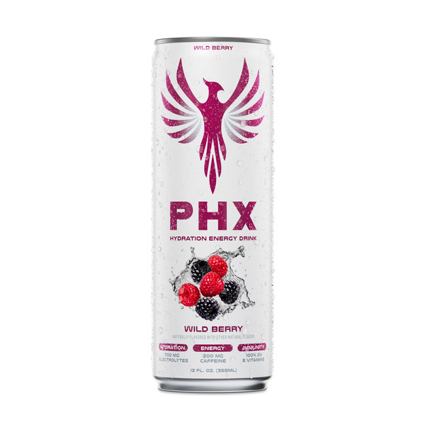 PHX Hydration Energy Drink Wild Berry