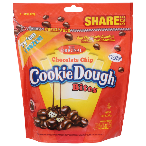 Cookie Dough Bites Candy, Chocolate Chip, Share Size Same-Day