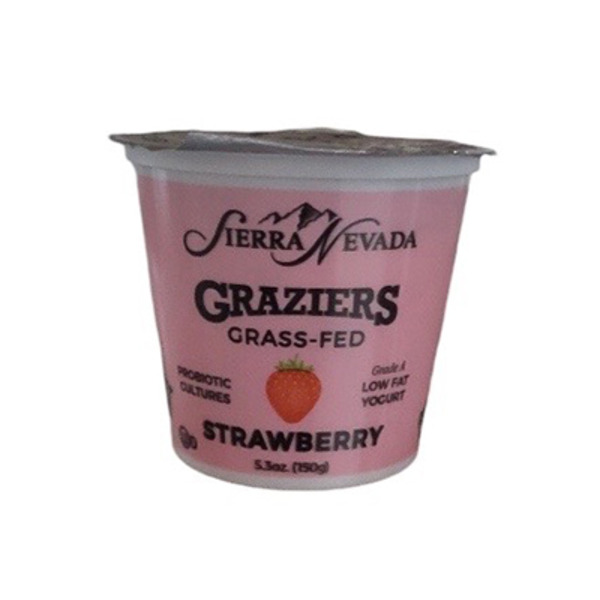 Graziers Strawberry Yogurt
