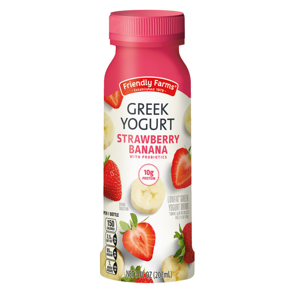 Friendly Farms Drikable Yogurt Strawberry B