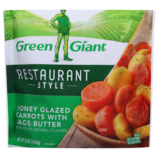 Green Giant Restaurant Style Veggie Sides, Honey Glazed Carrots