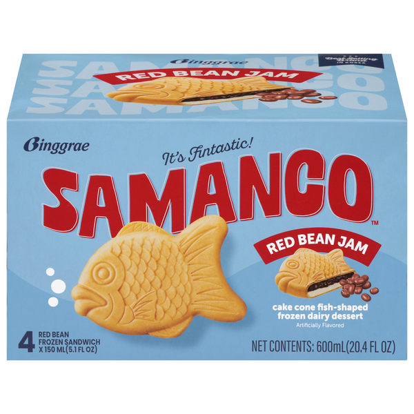 bristol fish box Samanco Cake Cone Fish-Shaped Red Bean Jam Frozen Dairy Dessert Same-Day  Delivery