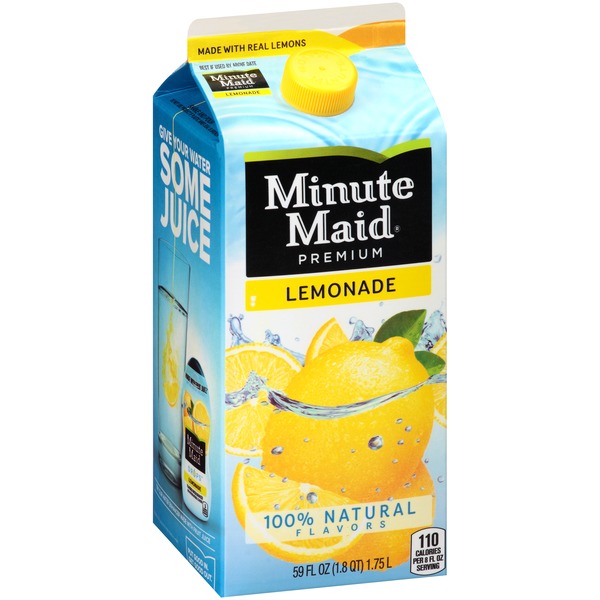 Minute Maid Premium 100 Lemonade Natural (59 oz) Instacart