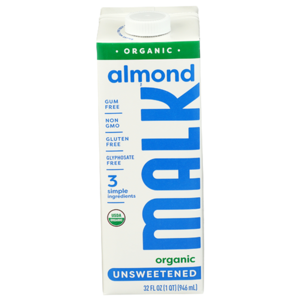 Malk Organic Unsweetned Almond Malk