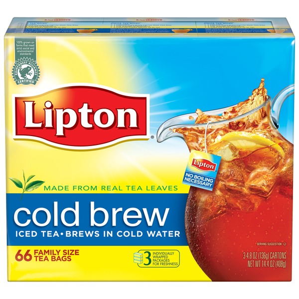 lipton cold brew unsweetened