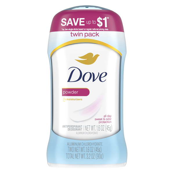 Dove Antiperspirant Deodorant Stick Powder Same-Day Delivery
