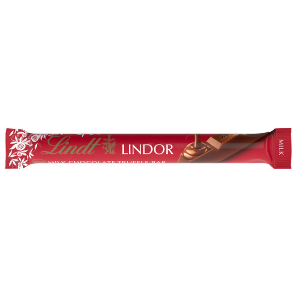 Lindt Lindor Milk Chocolate Candy Truffle Bar