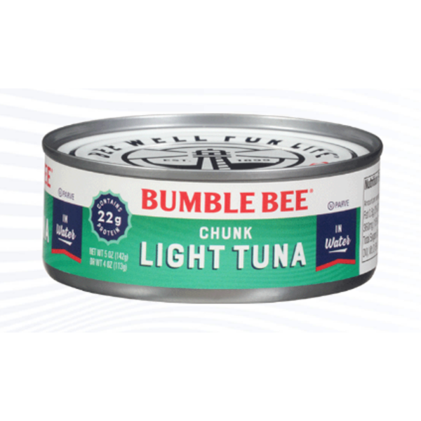 Bumble Bee- Chunk Light Tuna, 5 oz - 24 ct