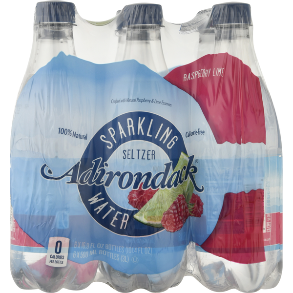 Adirondack Sparkling Water, Raspberry Lime (6 each) Instacart