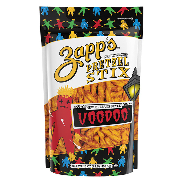 Zapp's Pretzel Stix, Voodoo, New Orleans Style, Sinfully-Seasoned
