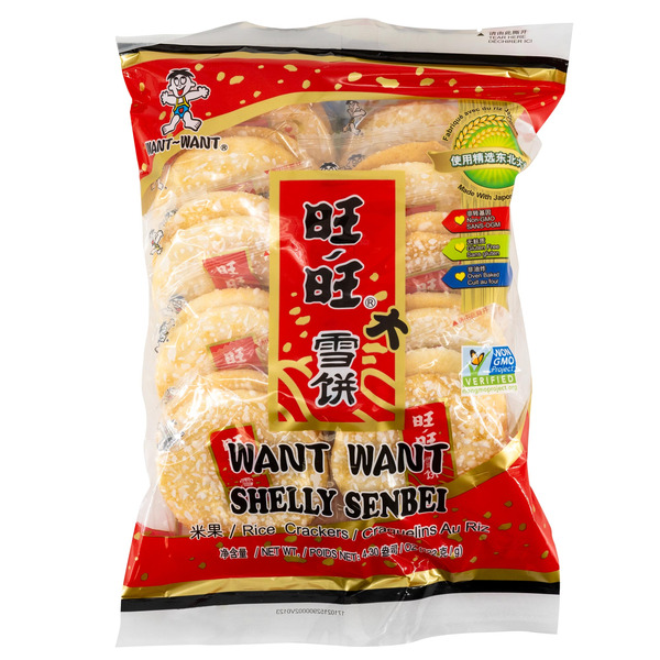 Want-Want Rice Crackers, Shelly Senbei