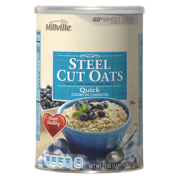 Millville Quick Cook Steel Cut Oats