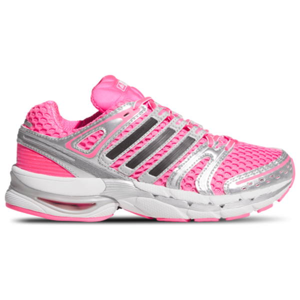 adidas Girls' Control 5 Grade School Running Shoes, Size 6.5 - Pink/Silver