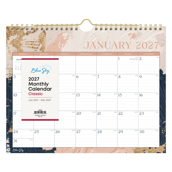 Blue Sky Jelesa 2027 Monthly Wall Calendar, 15 x 12 in