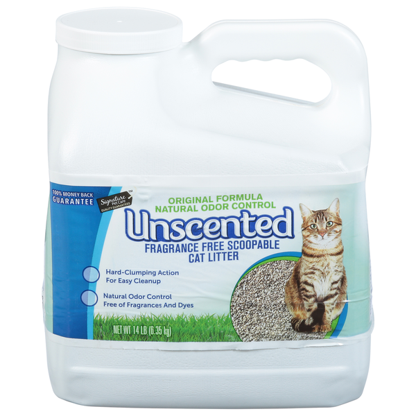 Signature Pet Cat Litter, Unscented