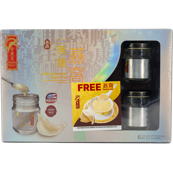 Golden Nest Simply Swift Sugar Free Swallow Bird’s Nest Soup