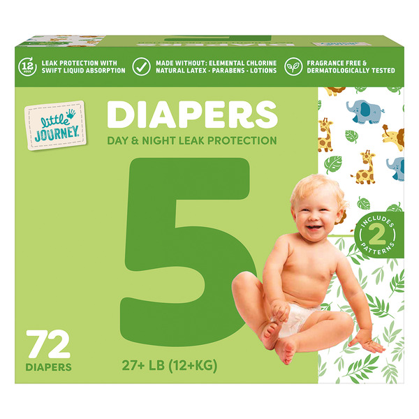 Little Journey Club Pack Diapers Size 5