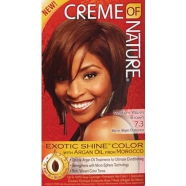 Creme Of Nature Exotic Shine Color With Argan Oil 7 3 Medium Warm