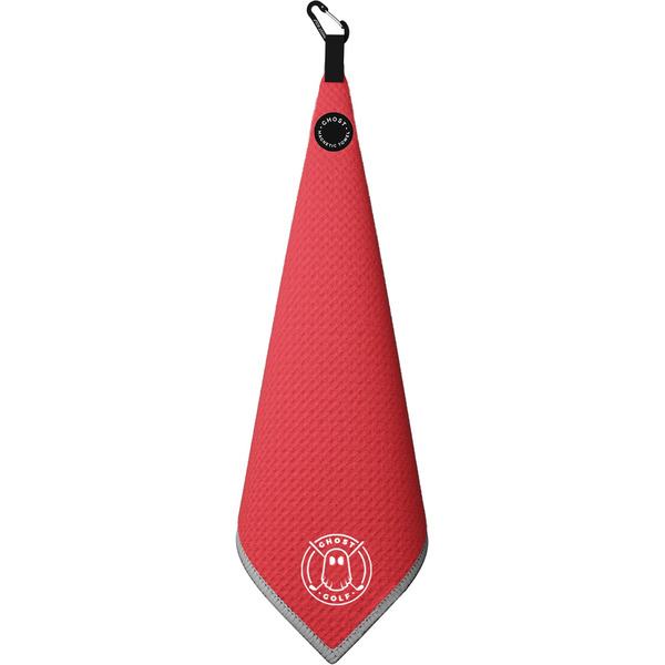Ghost Golf Magnetic Greenside Golf Towel - Red