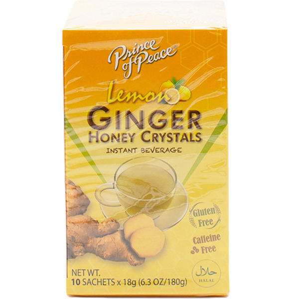 Prince of Peace Tea, Instant, Ginger Honey Crystals, with Lemon