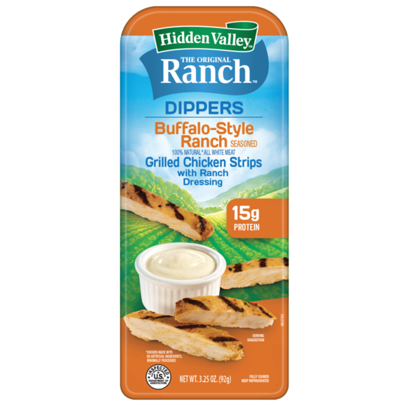 Hidden Valley Original Ranch Dippers Buffalo Ranch Grilled Chicken Strips  with Ranch Cup Same-Day Delivery or Pickup | Fairplay Foods