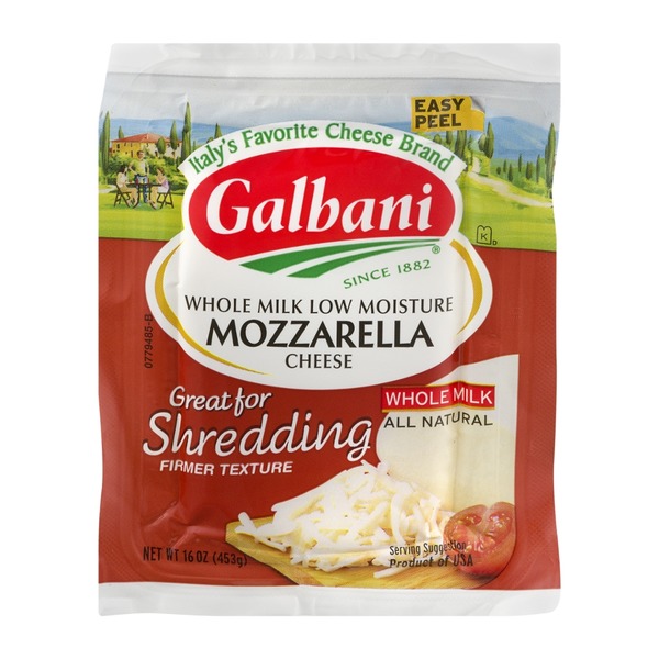 Galbani Mozzarella Cheese Whole Milk (16 oz) from Giant Food Stores