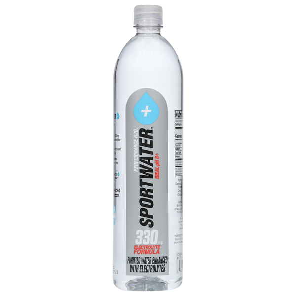Sportwater Water, Purified, Electrolyte Formula Same-Day Delivery