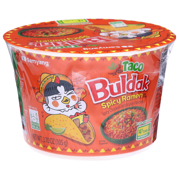 Samyang Foods Co., Ltd Taco Spicy Chicken Ramen Same-Day Delivery