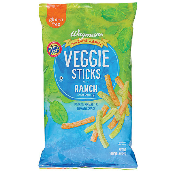 Wegmans Wegmans Veggie Sticks with Ranch Seasoning, FAMILY PACK Same ...